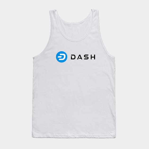 Dash Cryptocurrency Logo Tank Top by ElevenGraphics